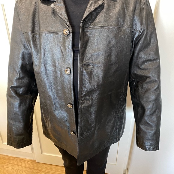 Wilson’s Leather Size XL Men’s Black M. Julian Leather Jacket! - Picture 4 of 16